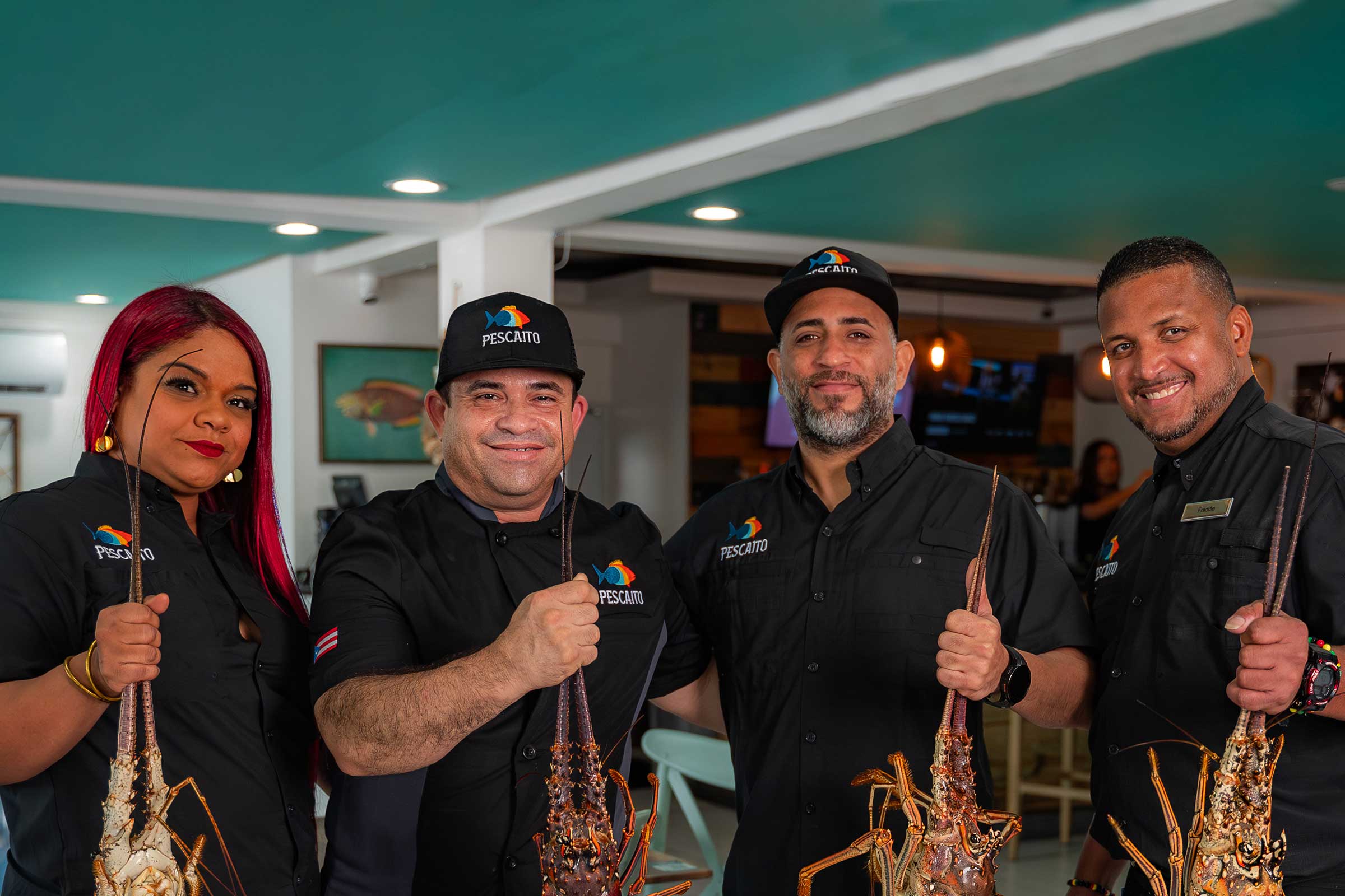 Pescaito seafood dishes in Las Croabas